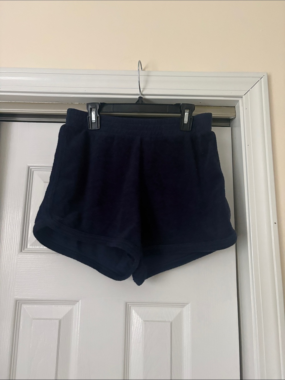 Aerie Navy Terrycloth Athletic Lounge Shorts